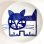 画像1: cat plate「人生は少しの酒と猫と晩飯」 (1)
