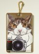 ICパスケース「猫とカメラ」
