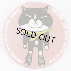 画像1: バッジ「スニーカー」ピンク