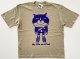 ビッグTシャツ「My life as a★cat」サンドカーキ