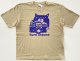 ビッグTシャツ「猫とカメラ」サンドカーキ