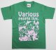 Tシャツ「Various」グリーン