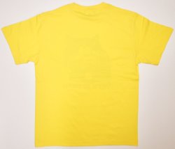 画像2: Tシャツ「猫とカメラ」イエロー