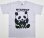 画像1: Tシャツ「猫とパンダ」フロストパープル (1)