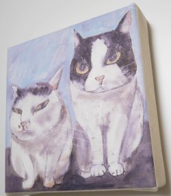 画像2: ファブリックパネル「おすまし」
