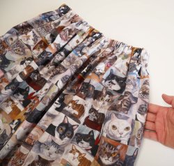 画像3: コットンスカート「drawing」