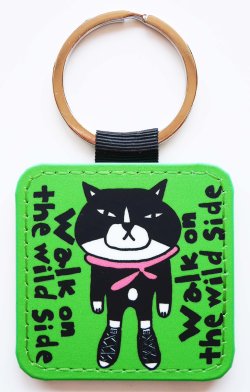画像1: キーリング「Walk on the wild side」