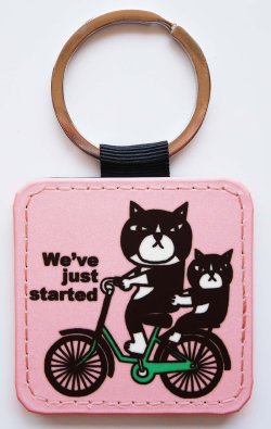 画像1: キーリング「We've just started」