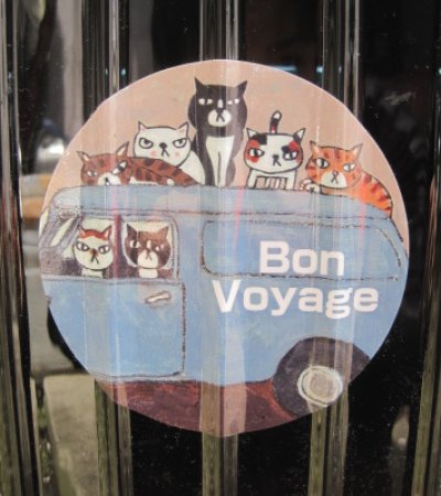 画像2: ステッカー(Bon Voyage)2