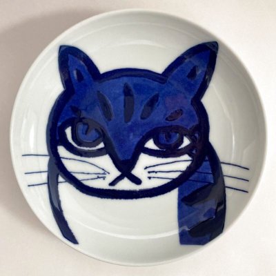 画像1: cat plate「こっちおいで」