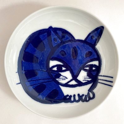 画像1: cat plate「日向ぼっこ」