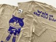 画像3: ビッグTシャツ「My life as a★cat」サンドカーキ (3)