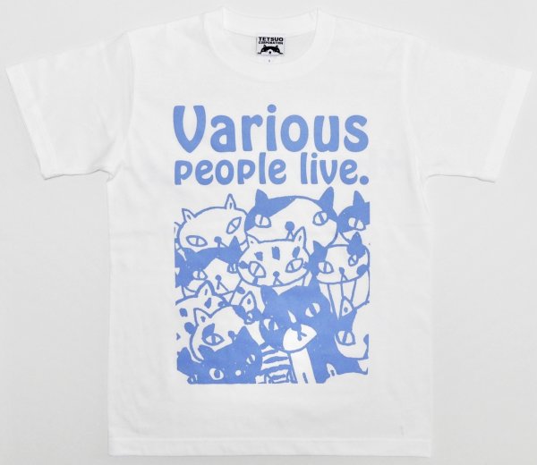 画像1: Tシャツ「Various」ホワイト (1)