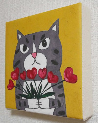 画像2: ファブリックパネル「君に花束を-Bouquet for you-」