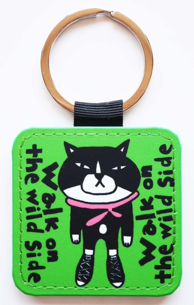 画像1: キーリング「Walk on the wild side」 (1)