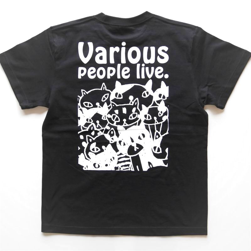 Tシャツ「Various」ブラック - 鉄男 TETSUO Official Site